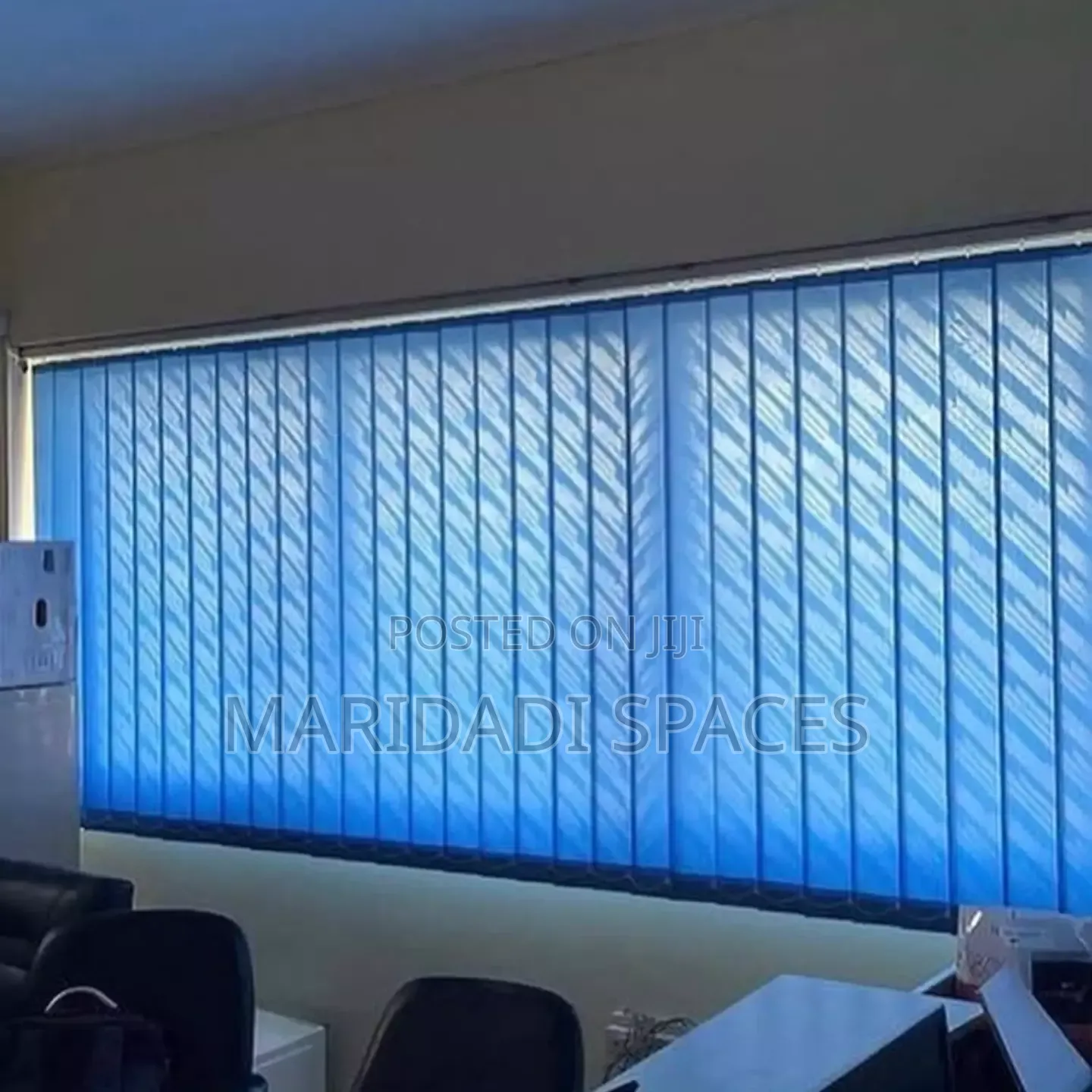 Luxury Vertical Window Shade - UV Protection & Heat Control
