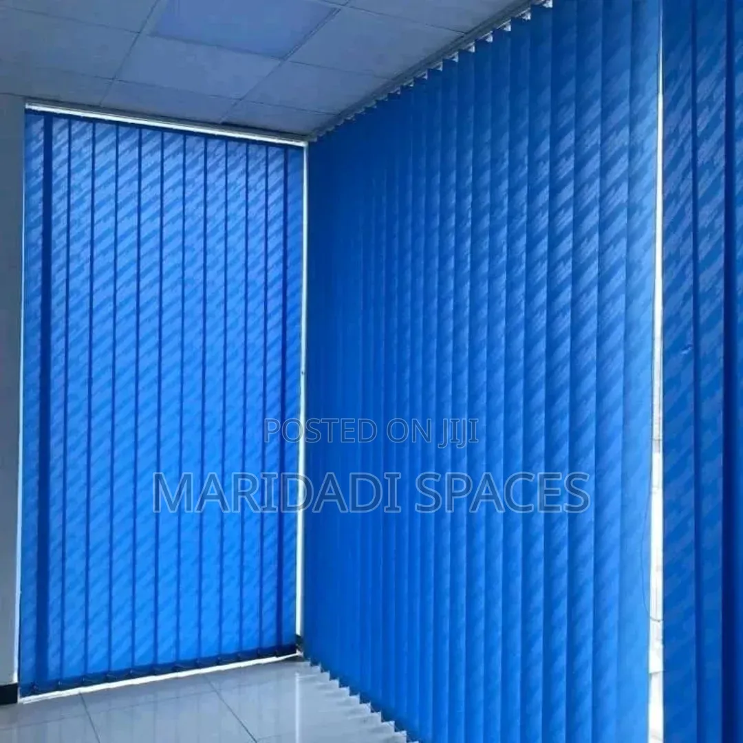 Luxury Vertical Window Shade - UV Protection & Heat Control