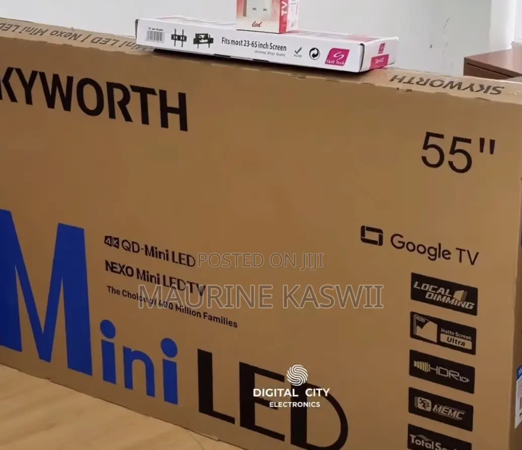 Skworth 55” 4k Qd Miniled Frameless