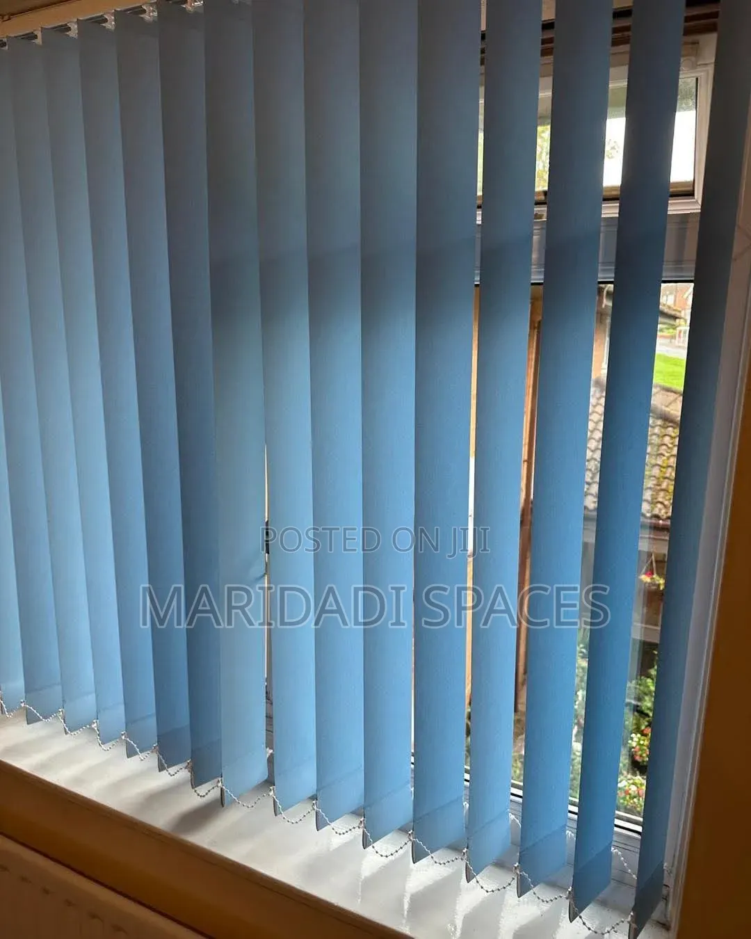 Modern Fabric Vertical Blinds-Light Filtering & Washable
