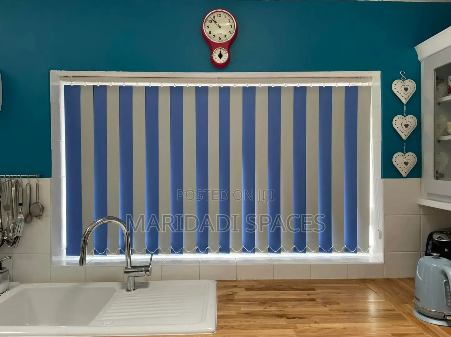 Luxury Living Room Vertical Blinds,Soft Fabric and Elegant Look