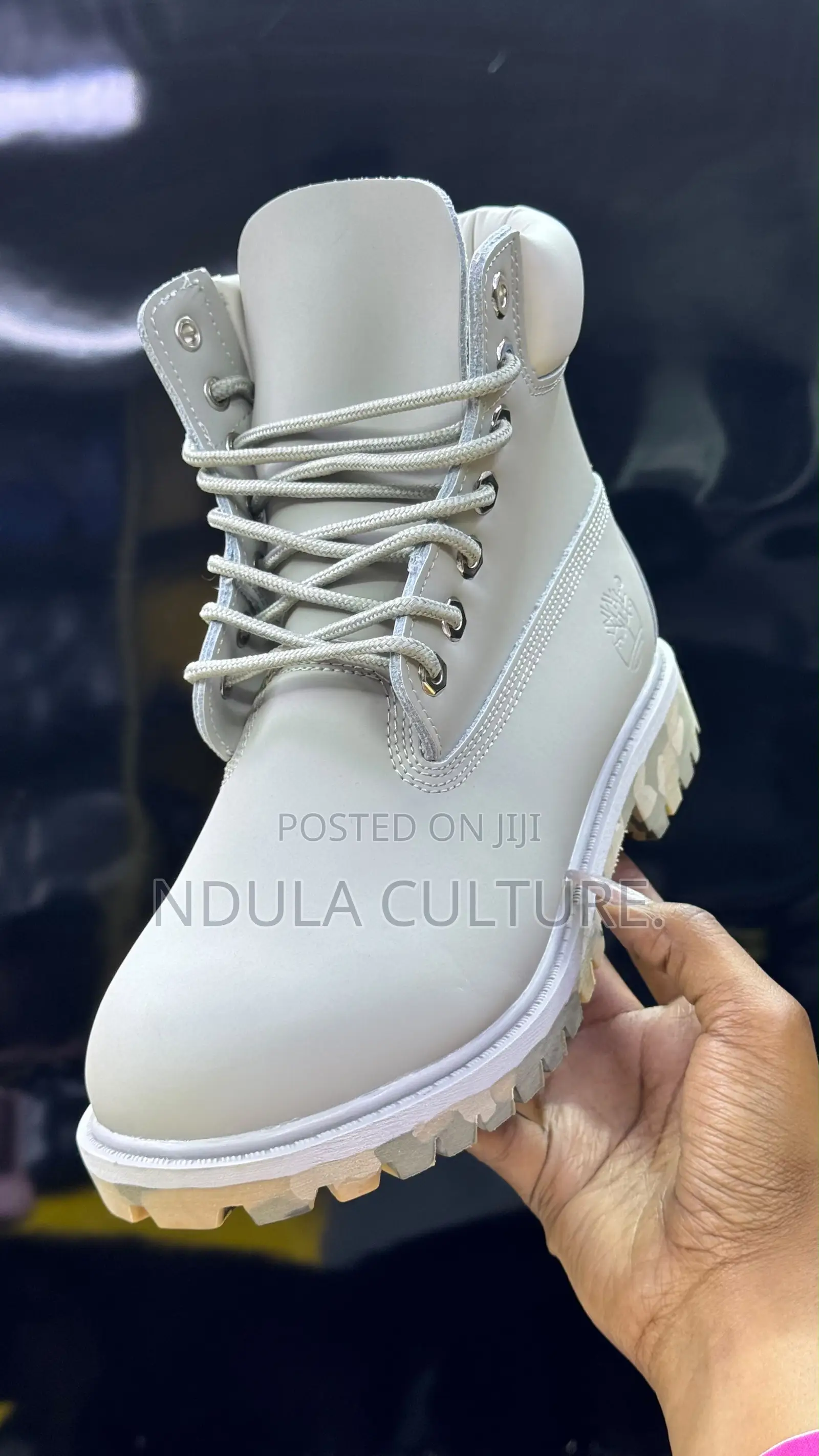 Timber Boots Ghost Gray Colorway