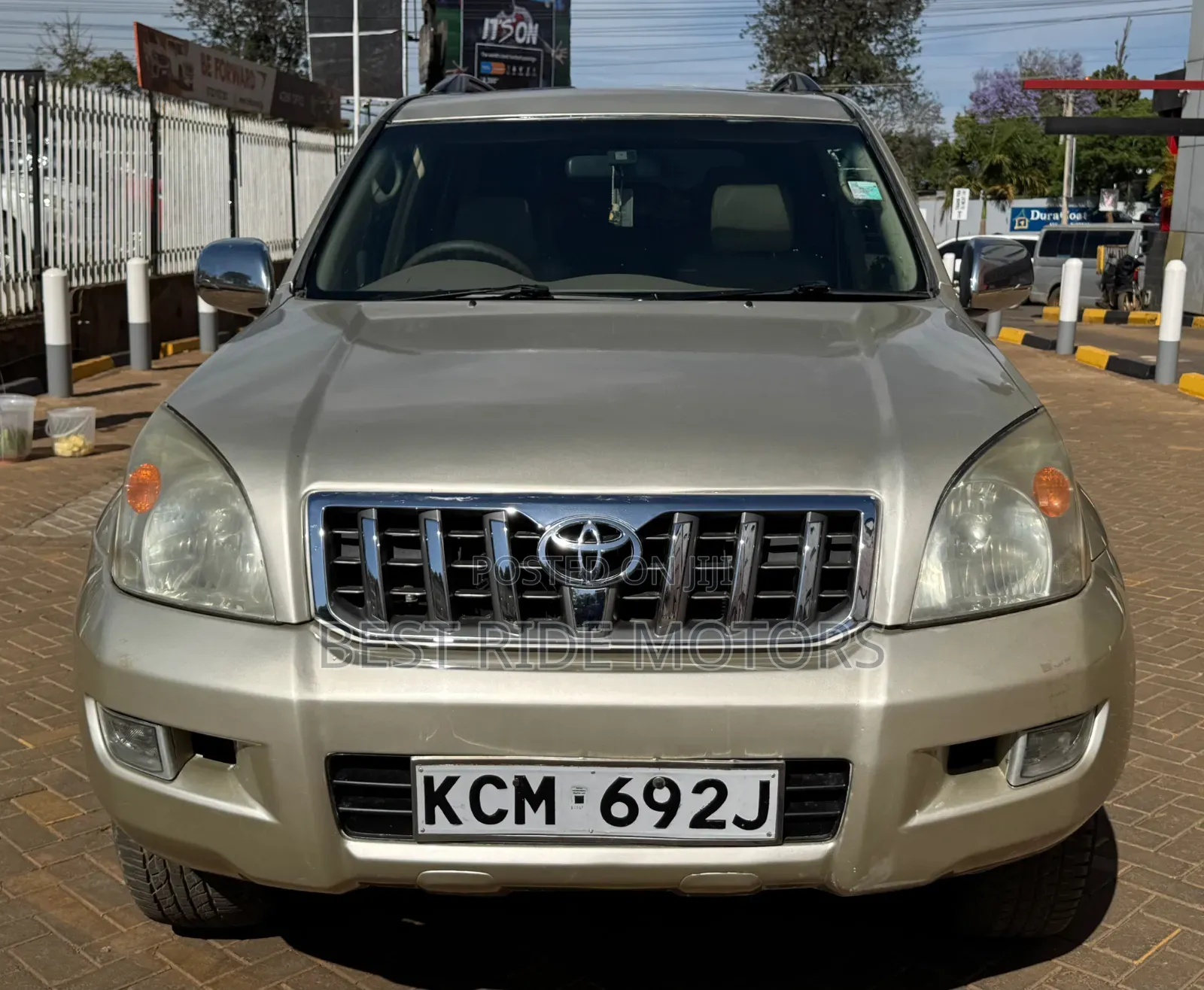 Toyota Land Cruiser Prado 3.0 D-4D 5dr 2008 Gold