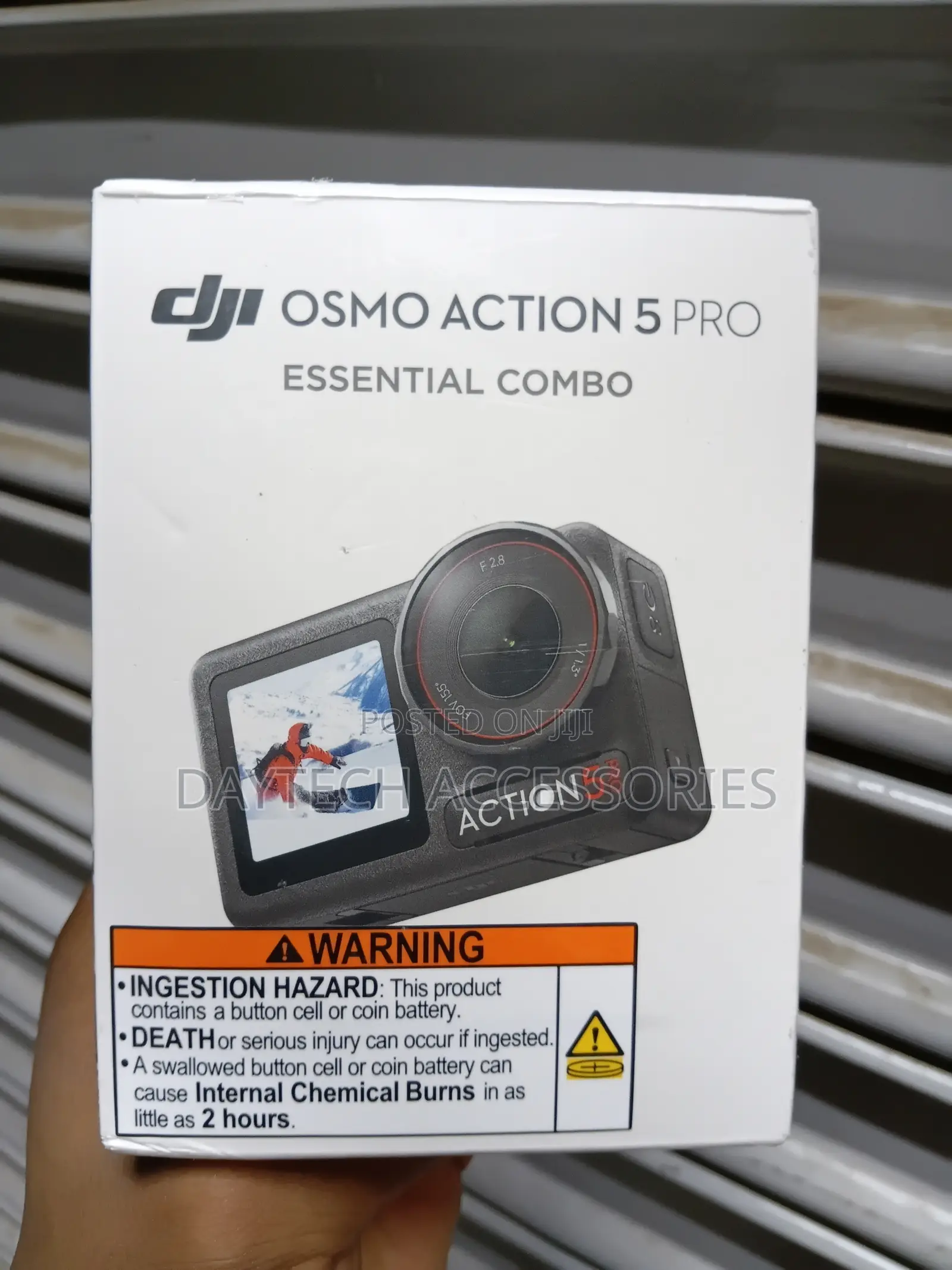 DJI Osmo Action 5 Pro Essential Combo Camera - Black