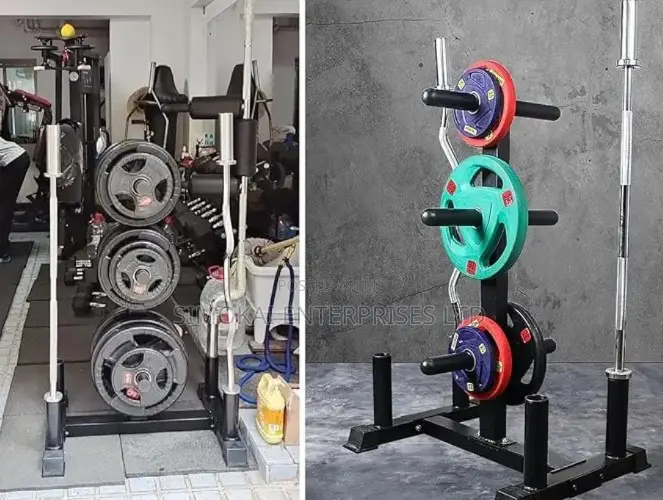 Olympic Weight Plate Rack