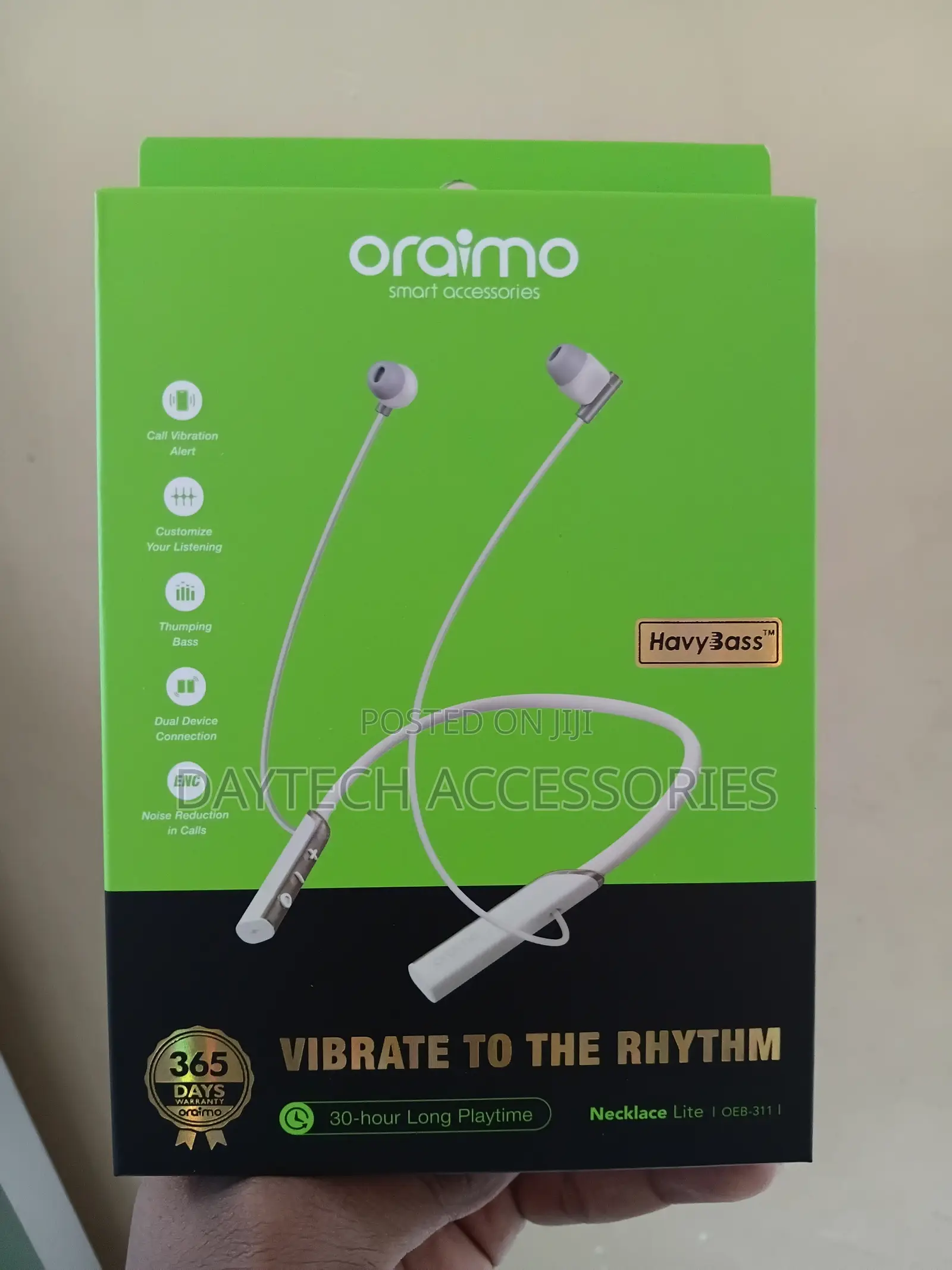 Oraimo Necklace Lite Neckband Wireless Earphone -