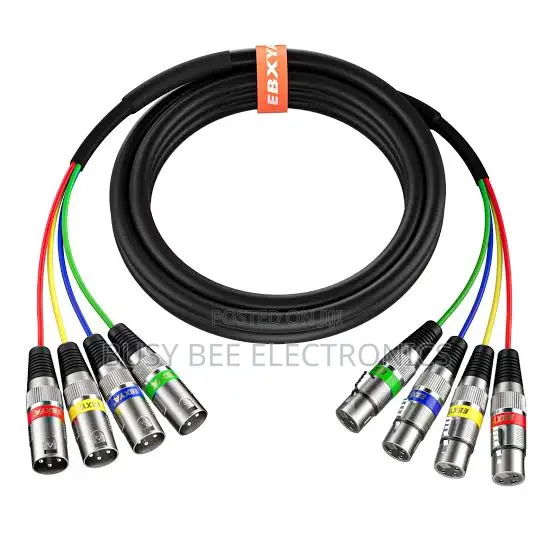 EBXYA 25ft Heavy Duty XLR Microphone Cable,