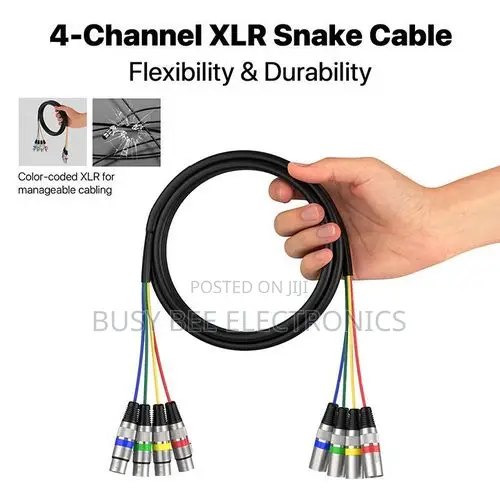 EBXYA 25ft Heavy Duty XLR Microphone Cable,