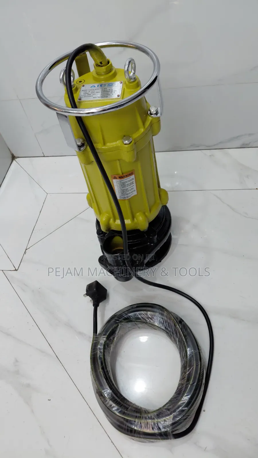 Aico Japan Sewage Submersible Pump 3hp/2.2kw 50m Head Single Phase