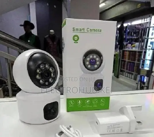 V380 WiFi Indoor PTZ Dual Camera for Home Security