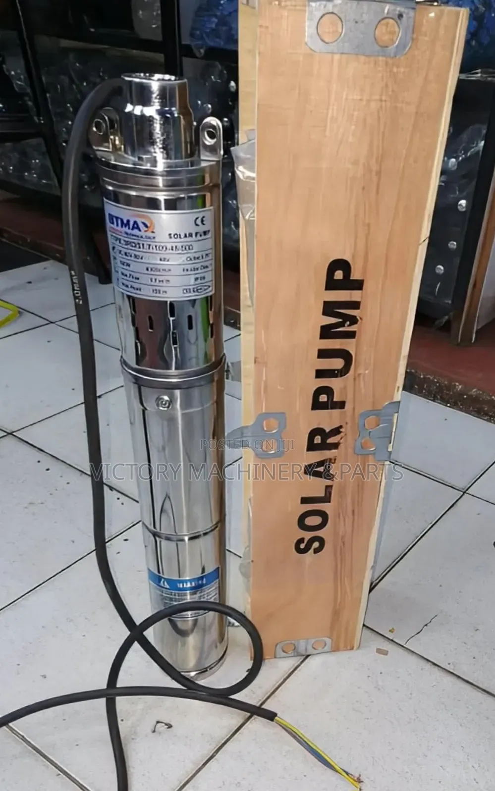 BT MAX Solar Submersible Water Pump