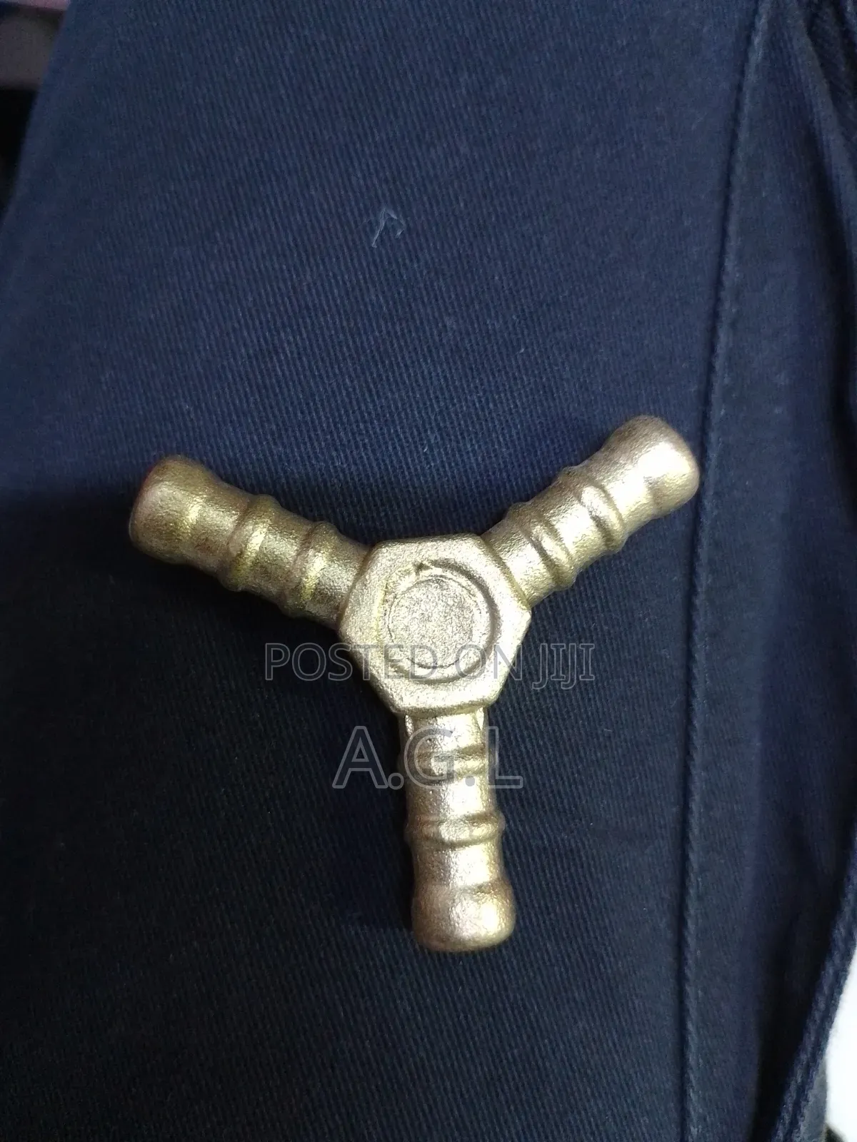 Brass Three Way Hose Connector