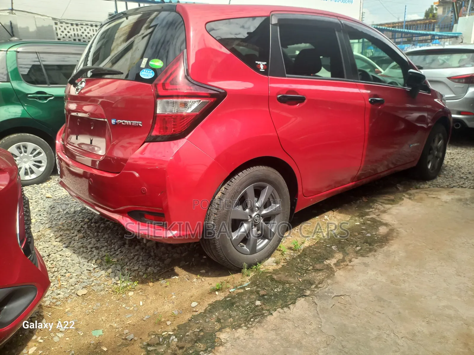 Nissan Note 1.2 Hybrid 2020 Red