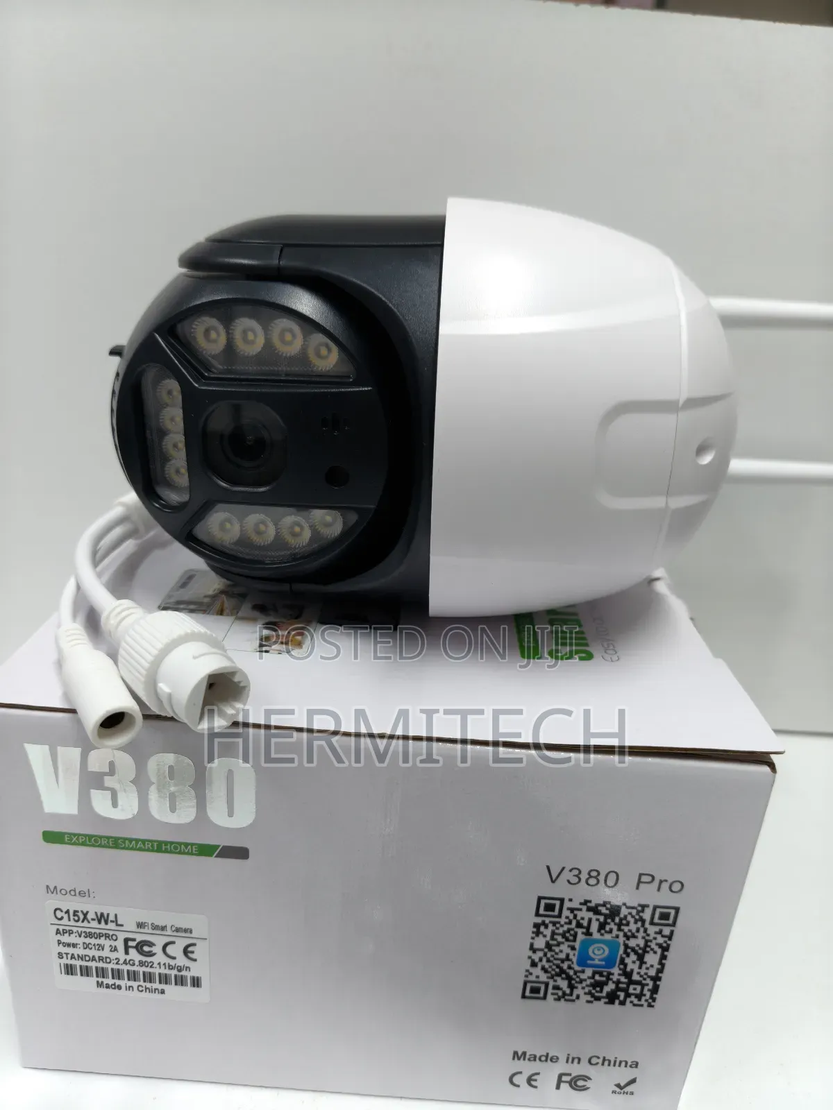 V380 Electric CCTV Camera for Entrance and Gate Monitoring