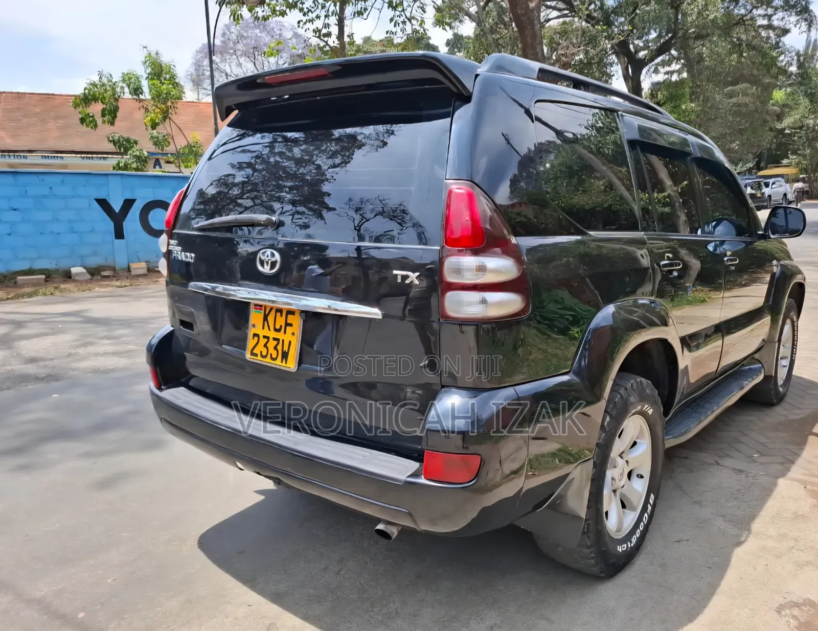 Toyota Land Cruiser Prado 2008 Black