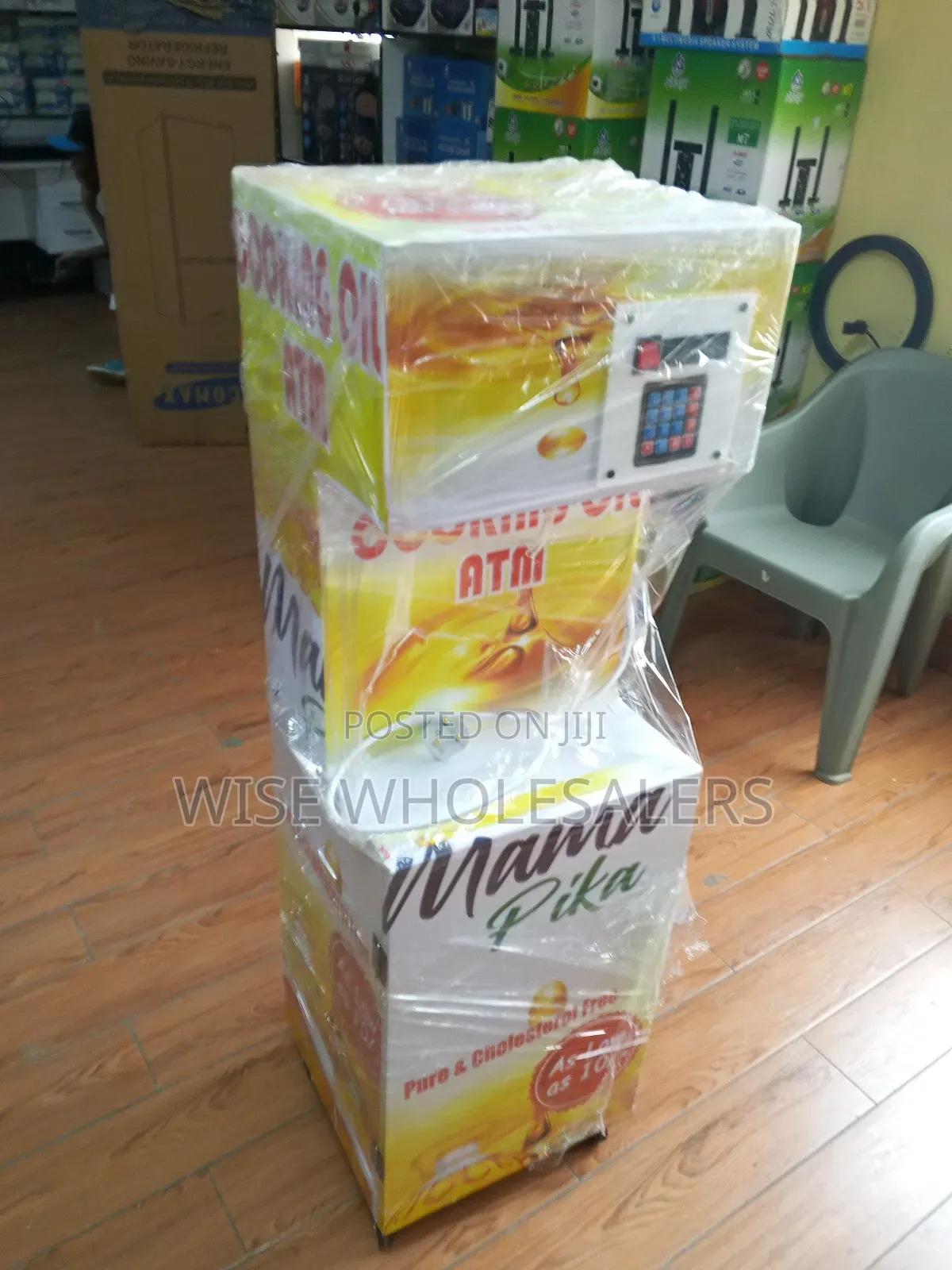 2ATM and Salad Oil Dispenser Machine E