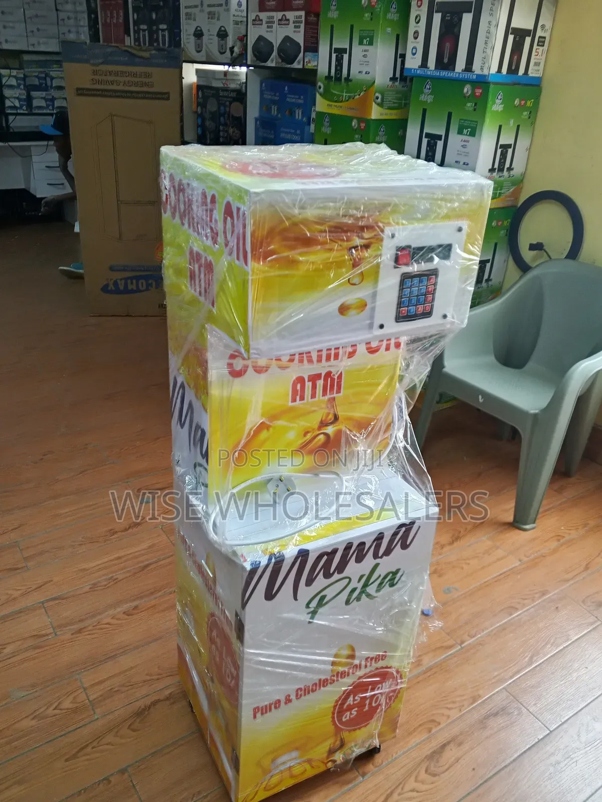 2ATM and Salad Oil Dispenser Machine E