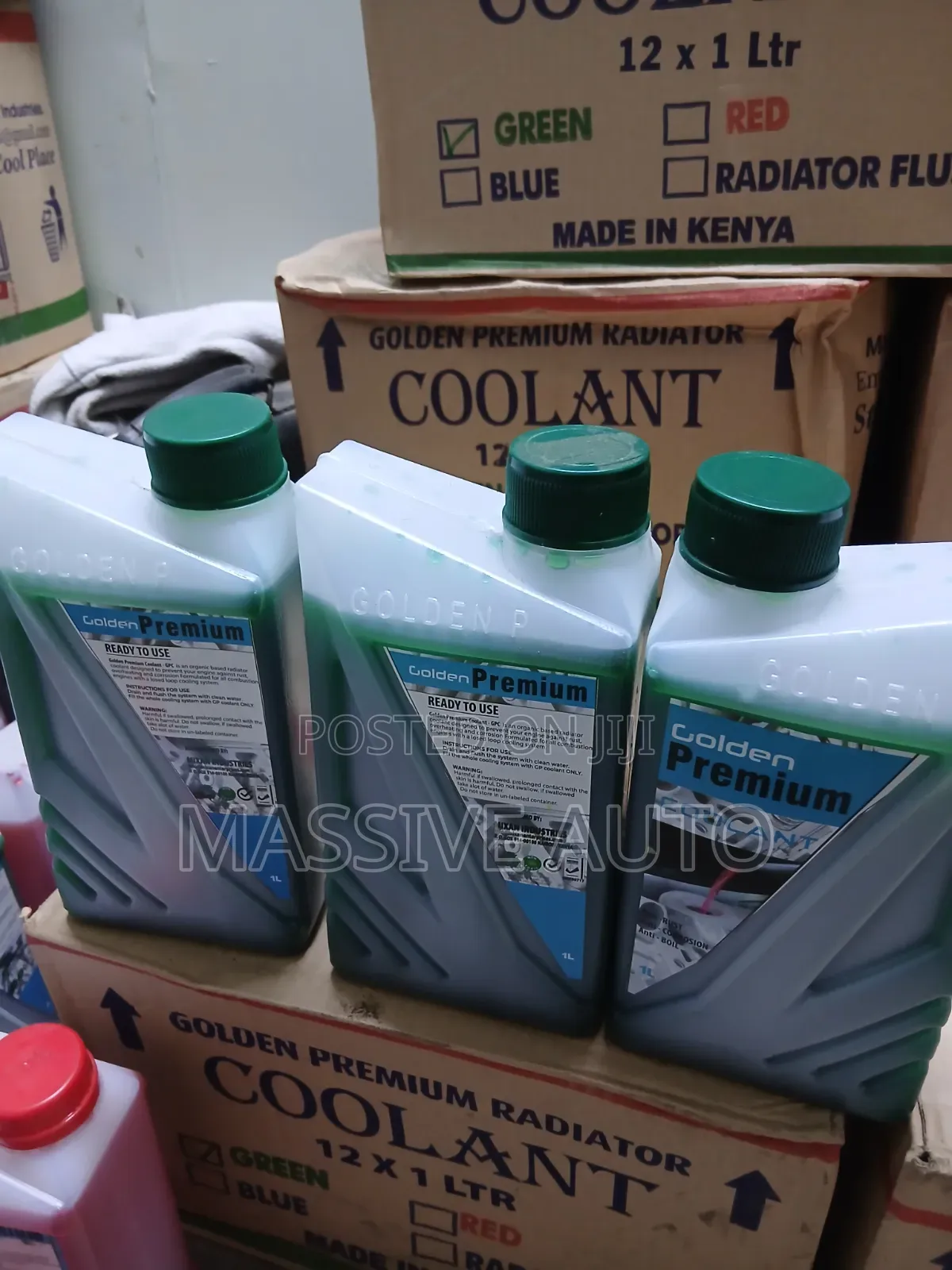1 Liter Green Premium Coolant