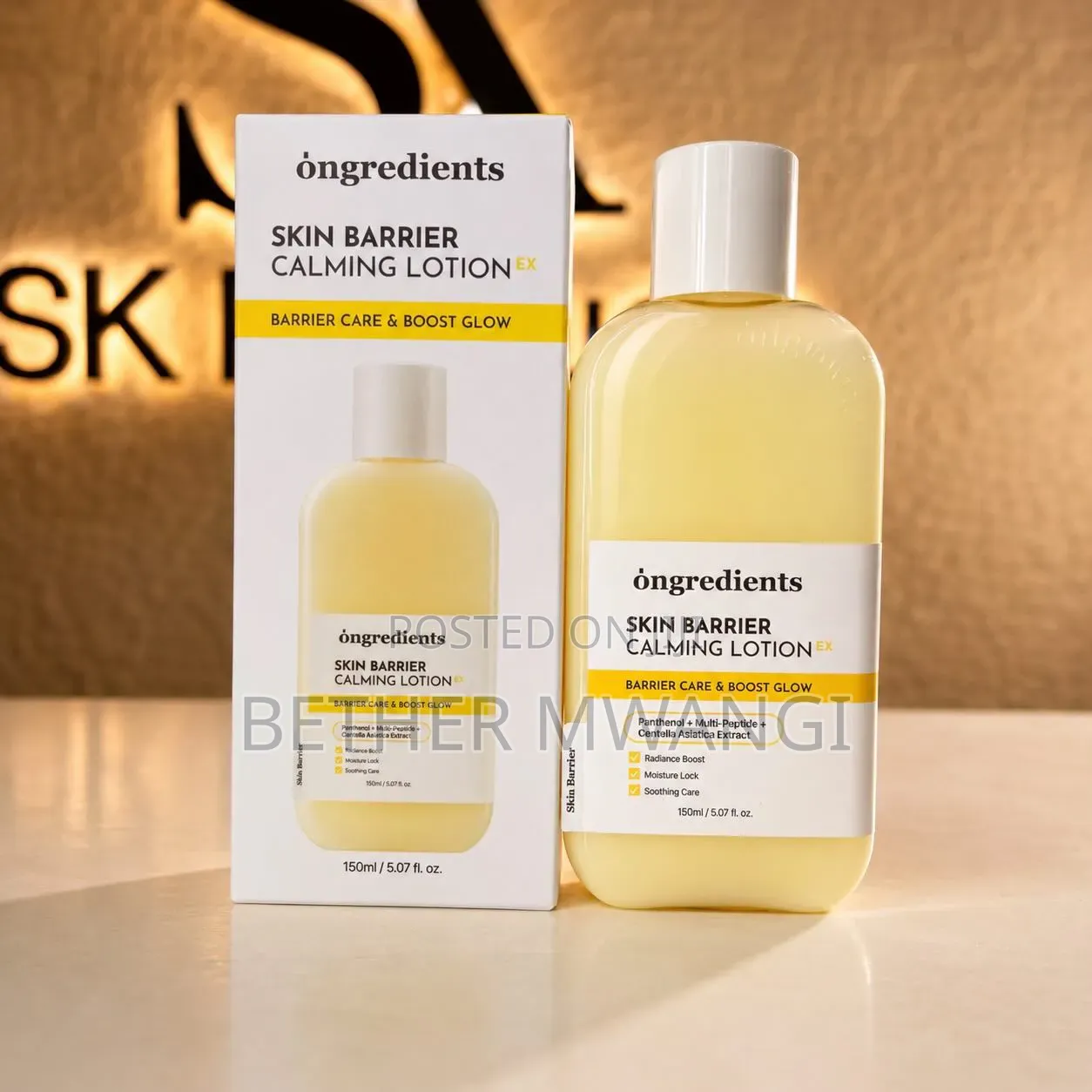 Ongredients Skin Barrier Calming Lotion EX in Kenya