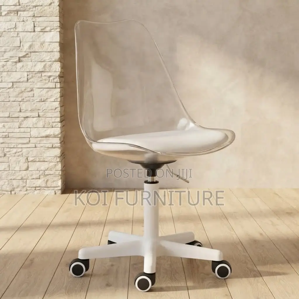 Home Chairs; Clerical Clear Home Ergonomic Dining Seat