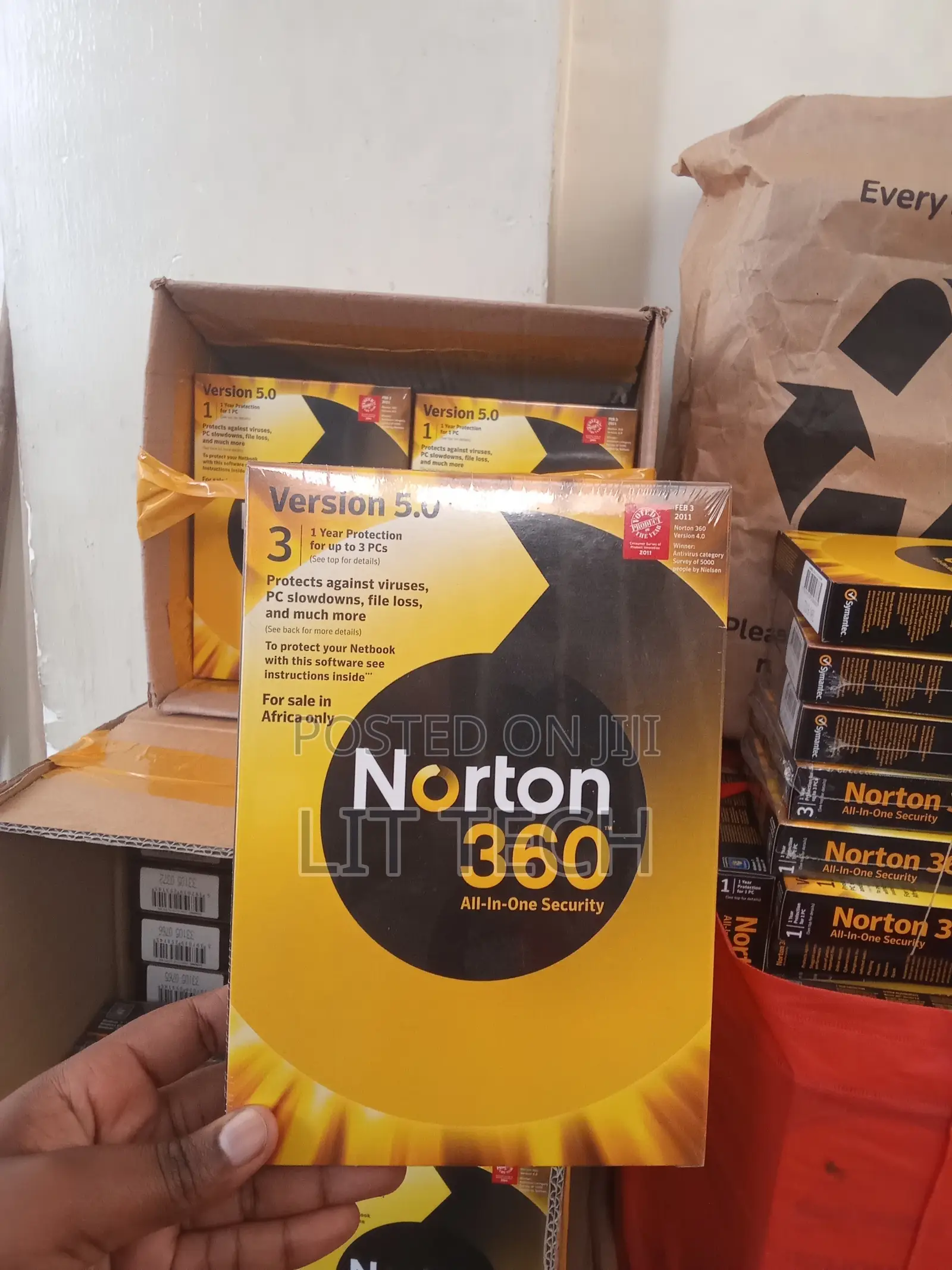 Norton 360 All in One Security V5; 3 Devics for 1 Year
