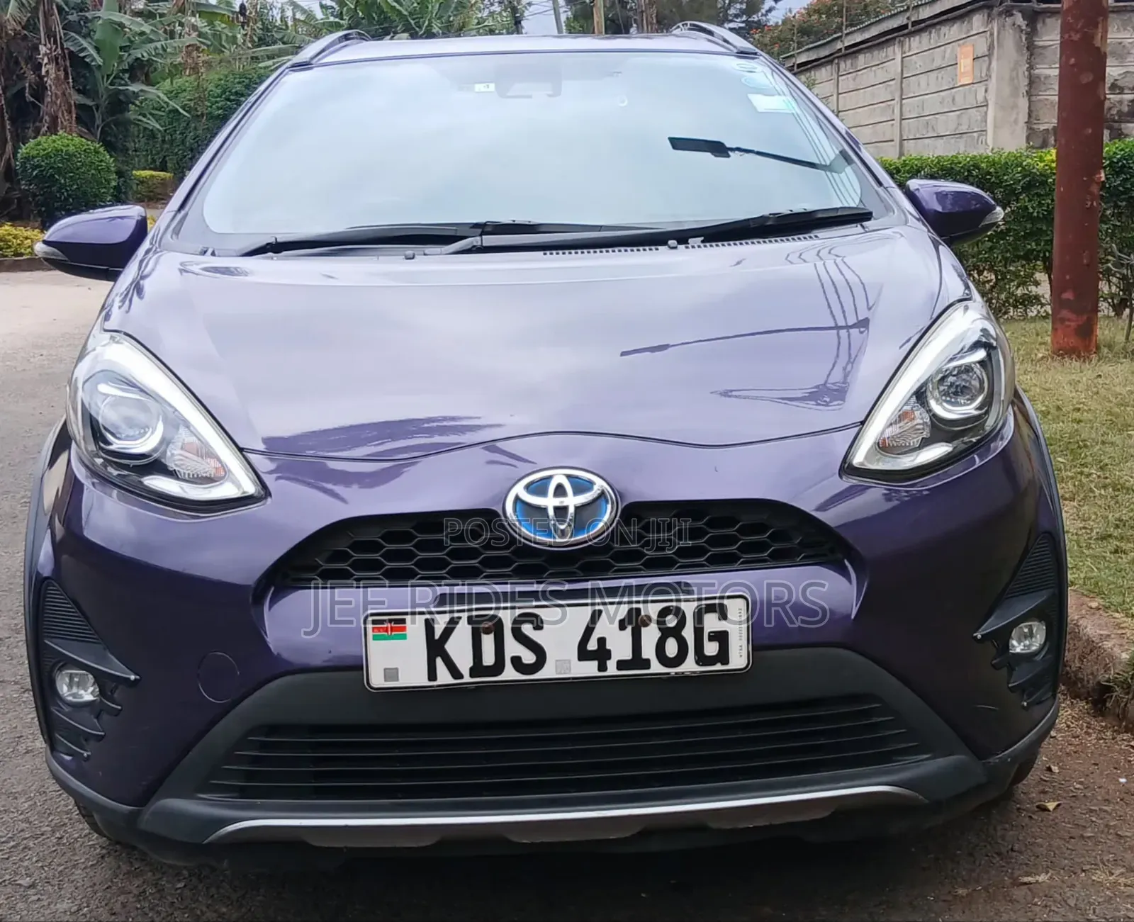 Toyota Aqua 2018 Purple