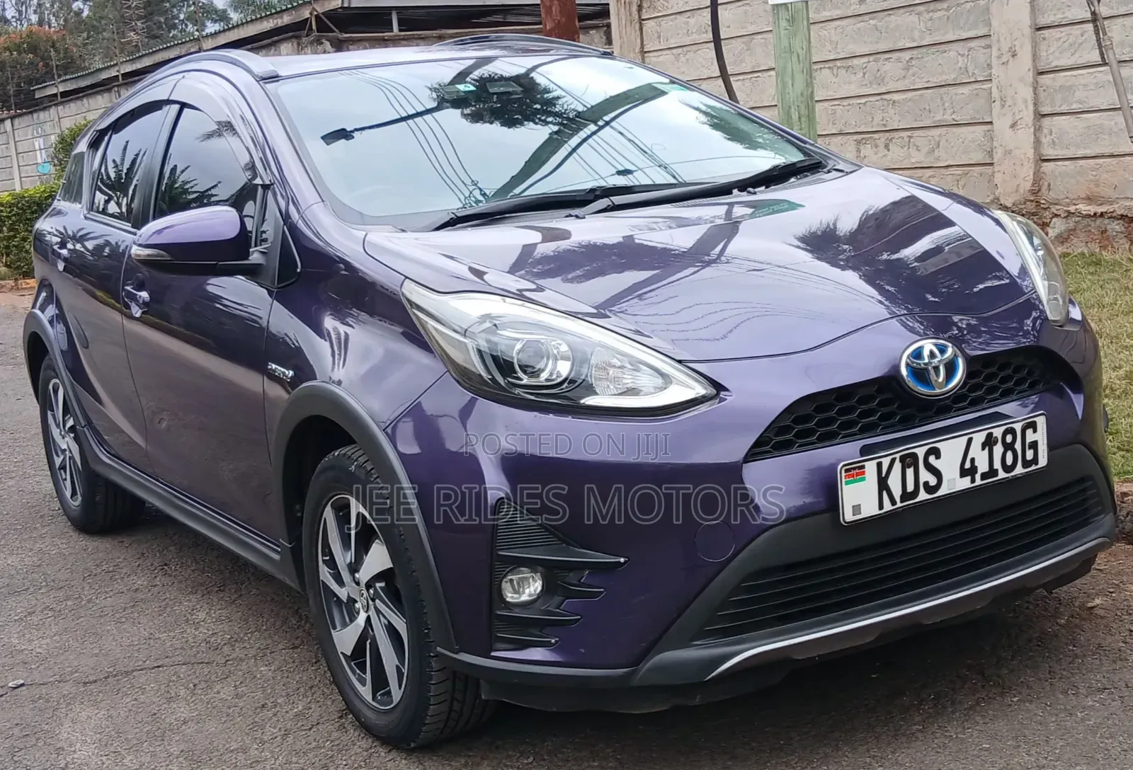 Toyota Aqua 2018 Purple