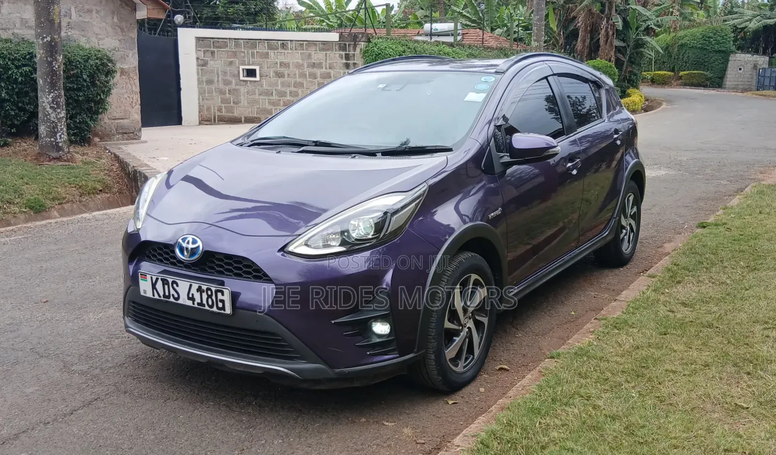 Toyota Aqua 2018 Purple