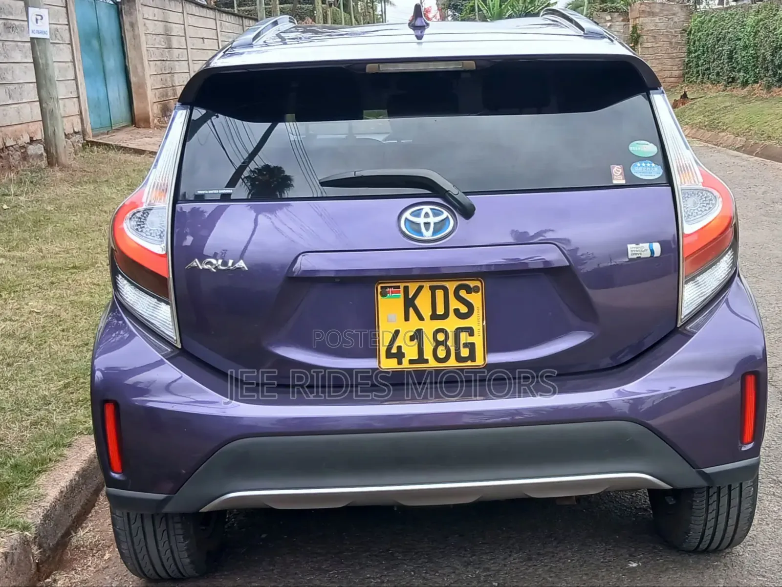 Toyota Aqua 2018 Purple