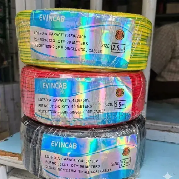 Super Best Wiring Cable, 2.5mm Evin Single Wiring Cable
