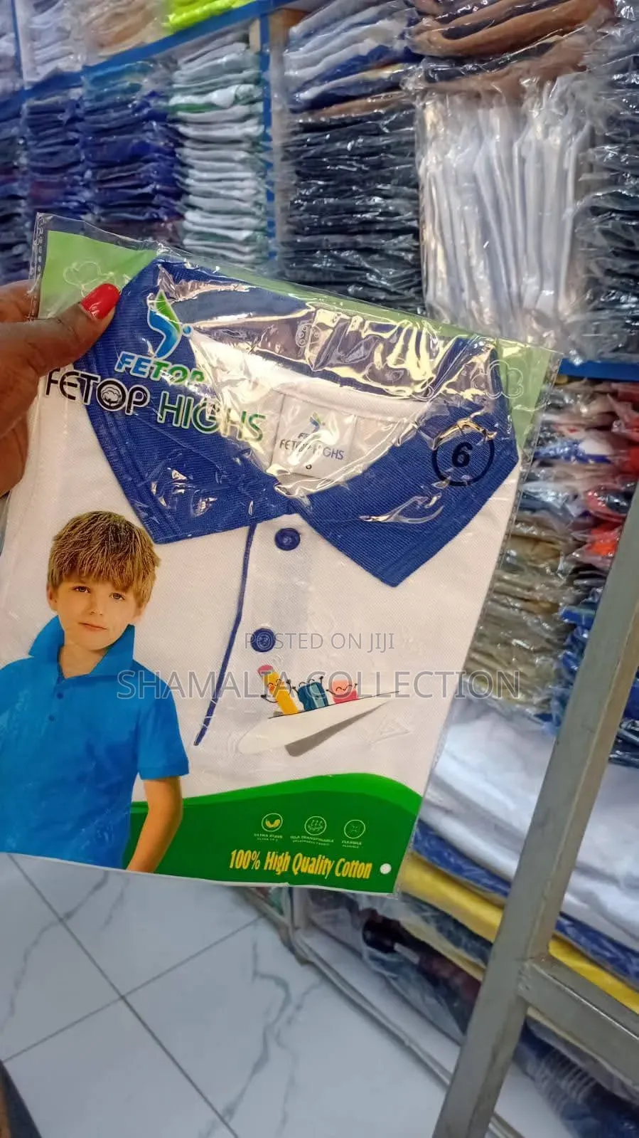 Quality Kids’ Polo Shirts – Multiple Sizes & Colors