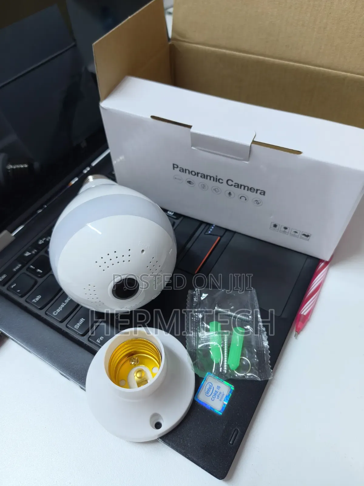 Panoramic Bulb CCTV for Business Premises