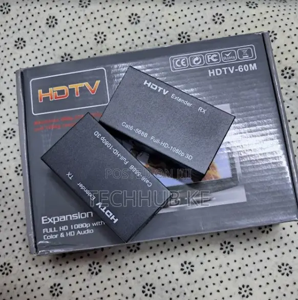 60M HDTV Extender Over Single CAT5E/6