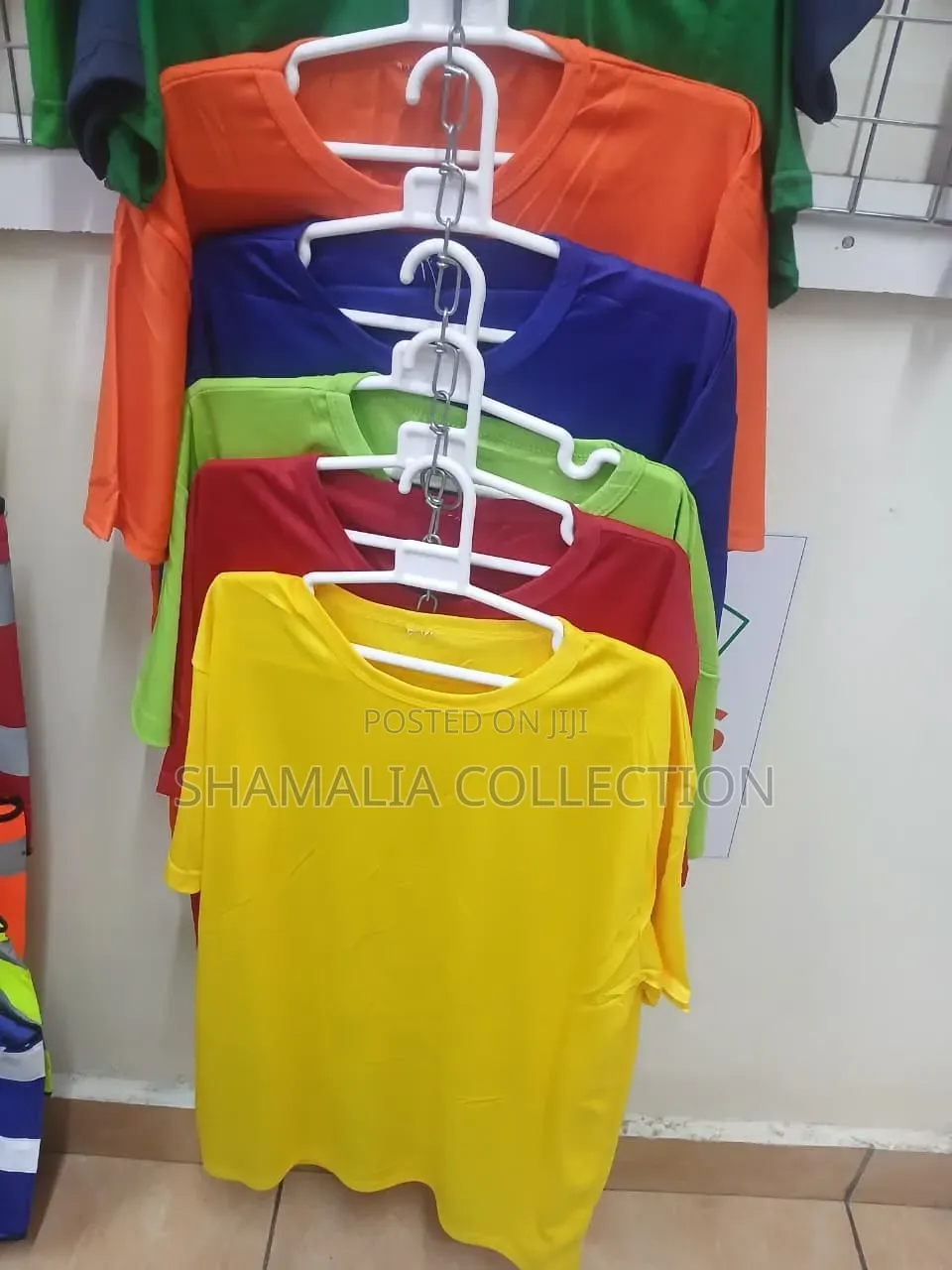Adult Round Neck T-Shirts – Cotton, Multiple Colors