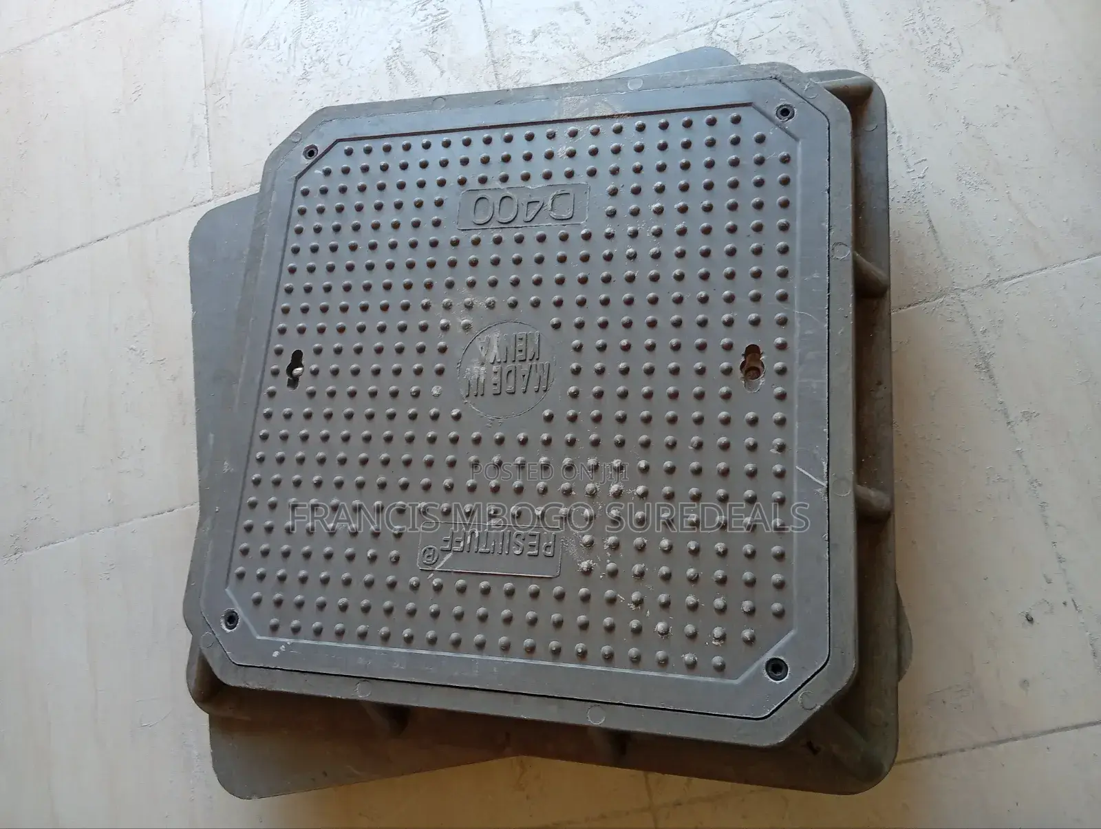 Anti- Theft Fibre Lockable Manhole 600*600mm