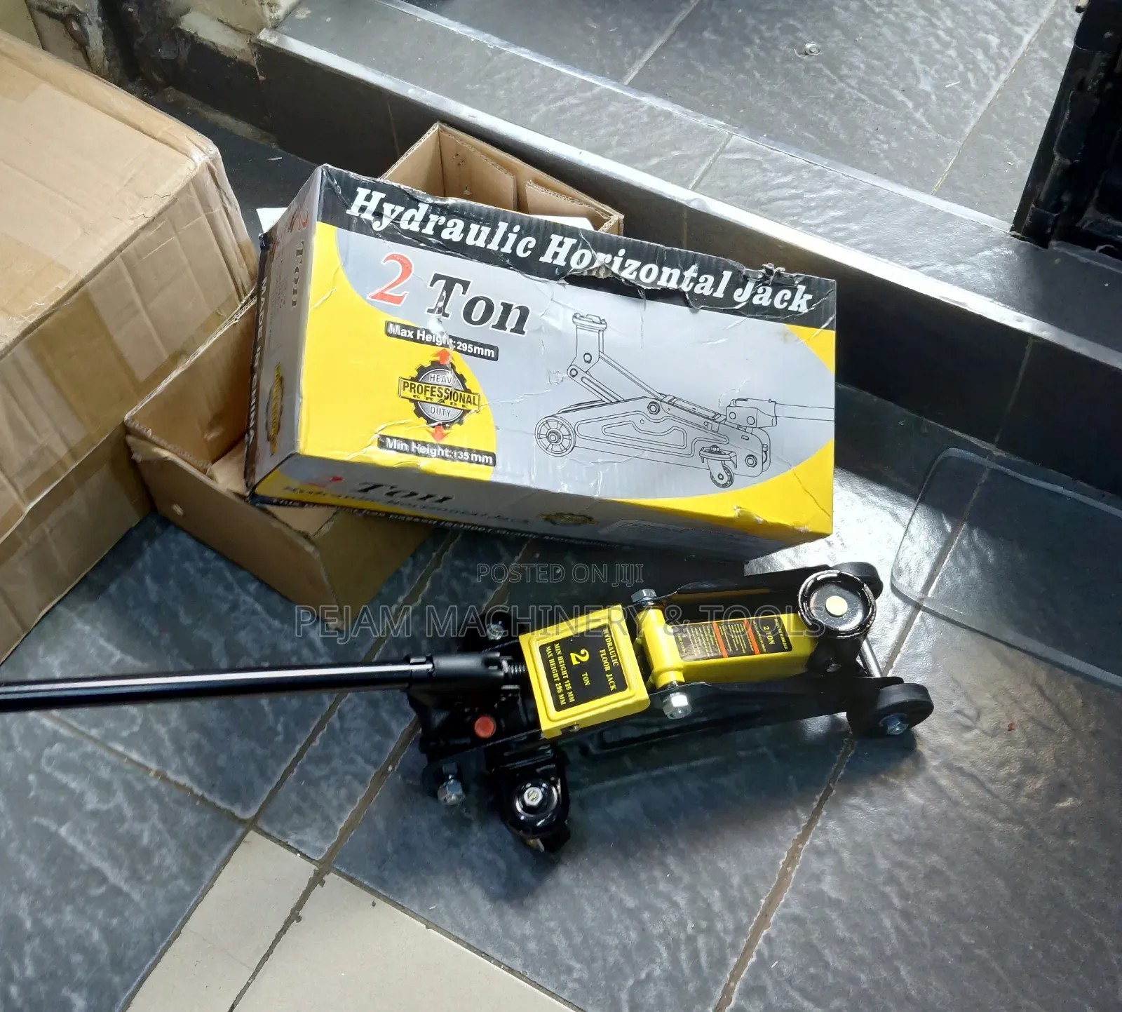 2-Ton Hydraulic Horizontal Floor Jack