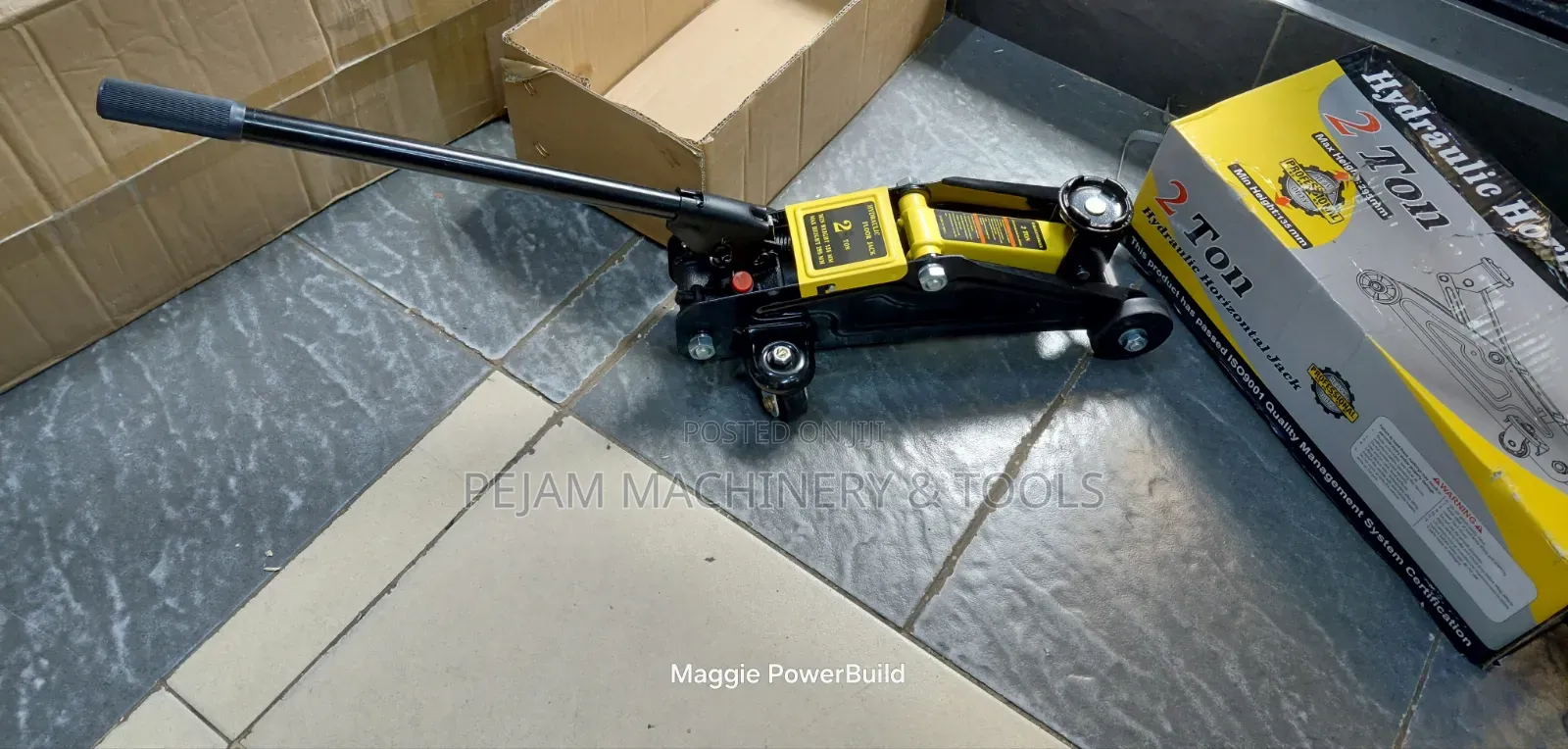 2-Ton Hydraulic Horizontal Floor Jack