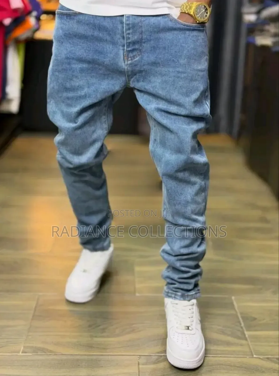 Light Blue Men Jeans (Sizes 30-38)