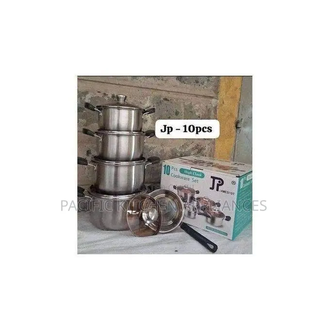 JP Premium Quality Stainless Steel Cookware Sets Pot Sufuria
