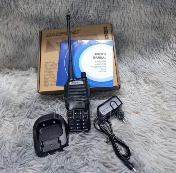 Baofeng UV-82 Dual Band Handheld Transceiver – 8-10 KM Radio Call
