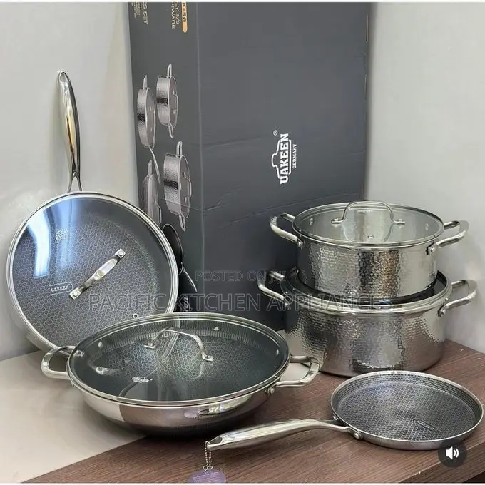 Uakeen Stainless Steel Cookware Set