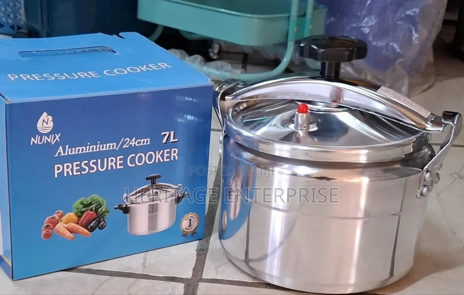 Pressure Cooker,7ltrs Nunix Aluminum Pressure Cooker.