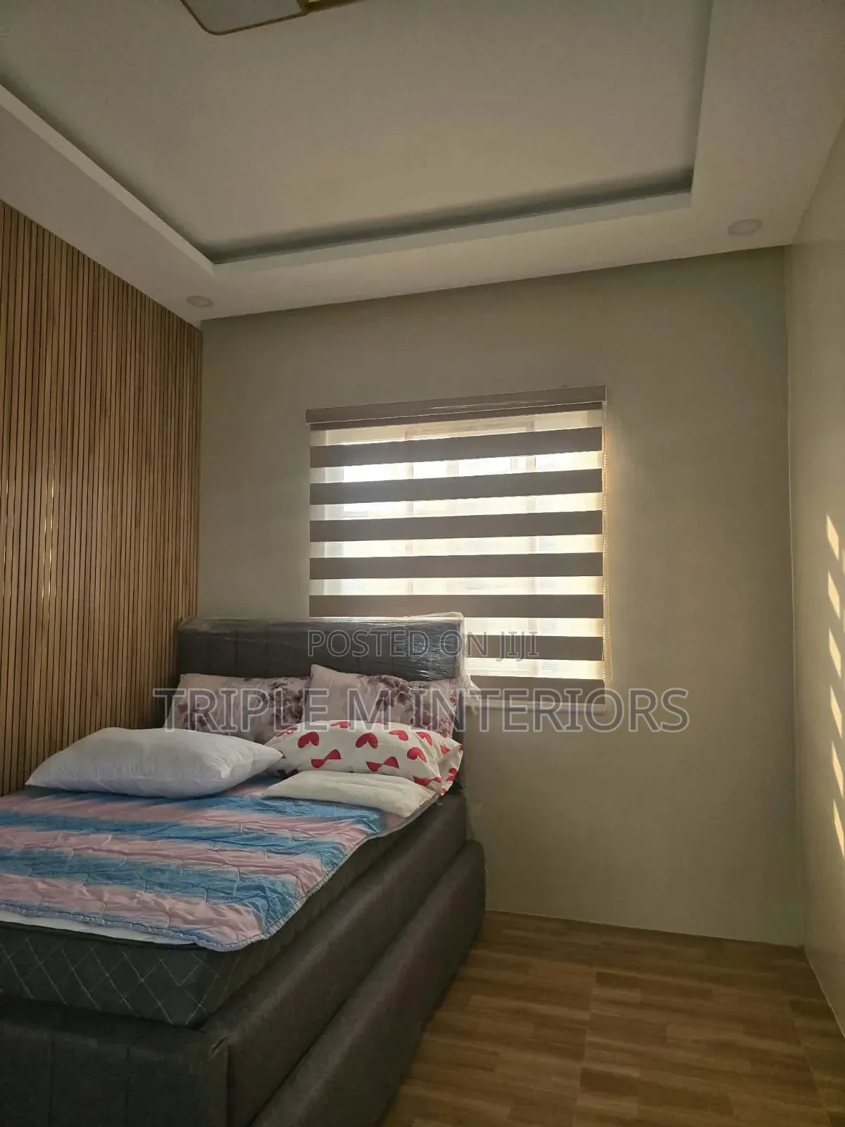 Compact Window Zebra Blinds for Small Bedrooms