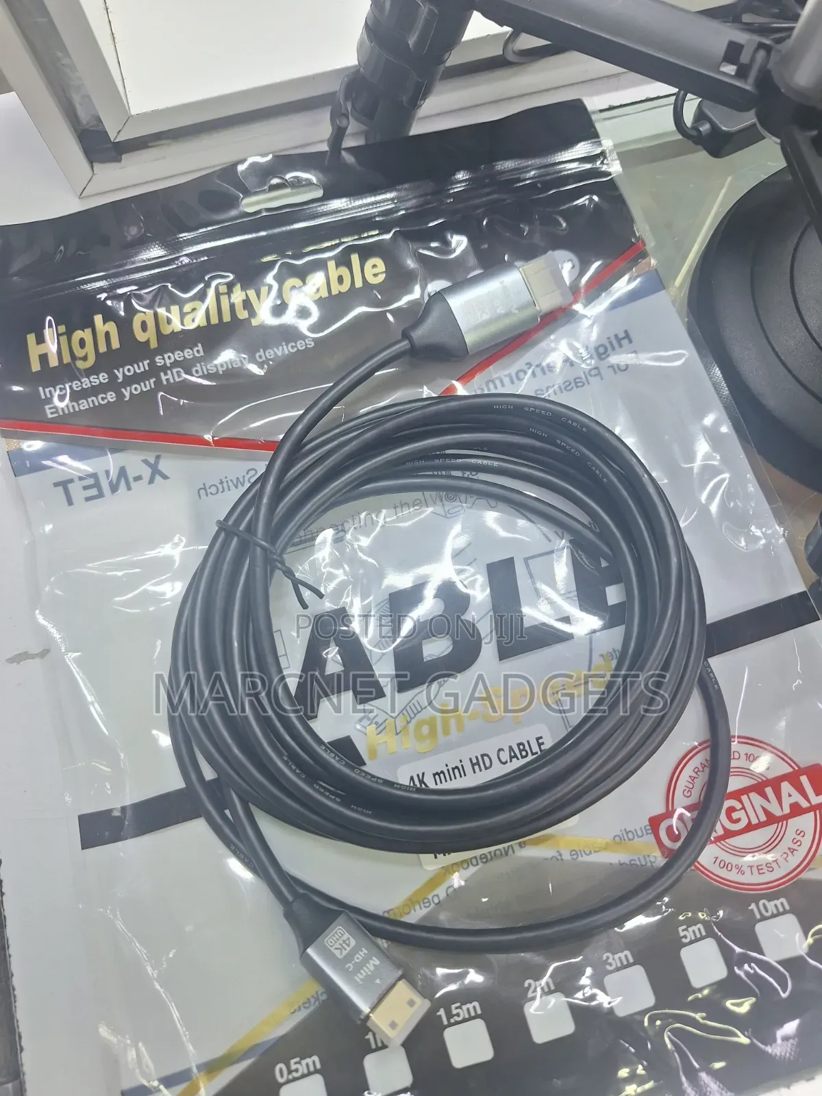 3M Mini Hdmi to Hdmi Cable Metallic Shield