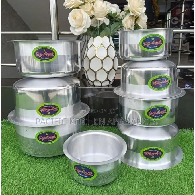 Signature 8PCS Premier Aluminium Cooking Pots Set