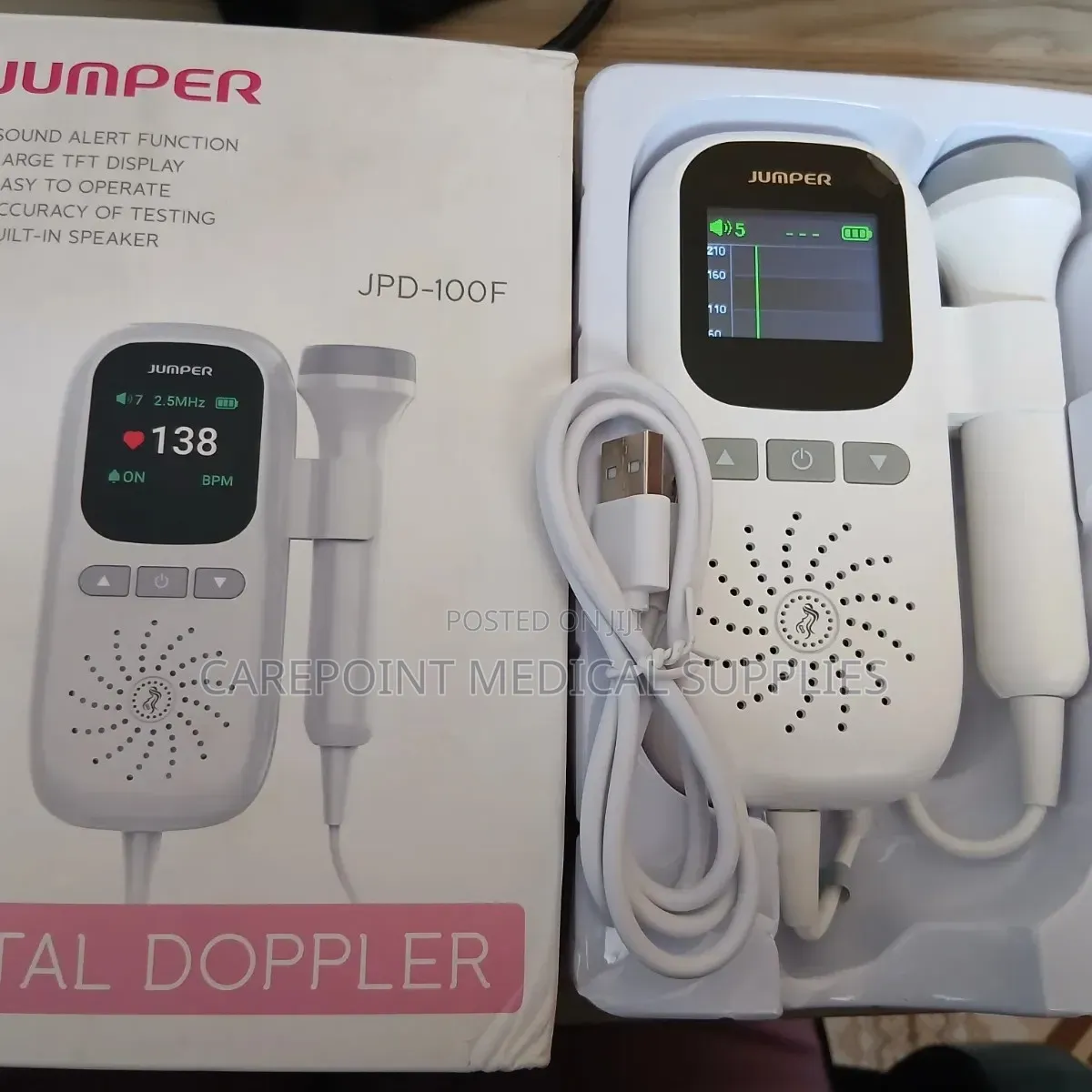Fetal Doppler.