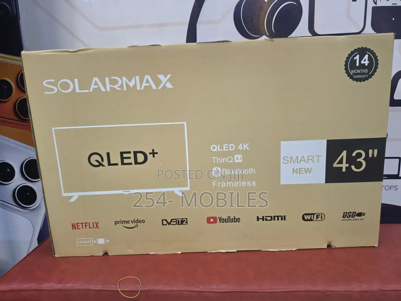 Solarmax 43"inches QLED Smart Android TV