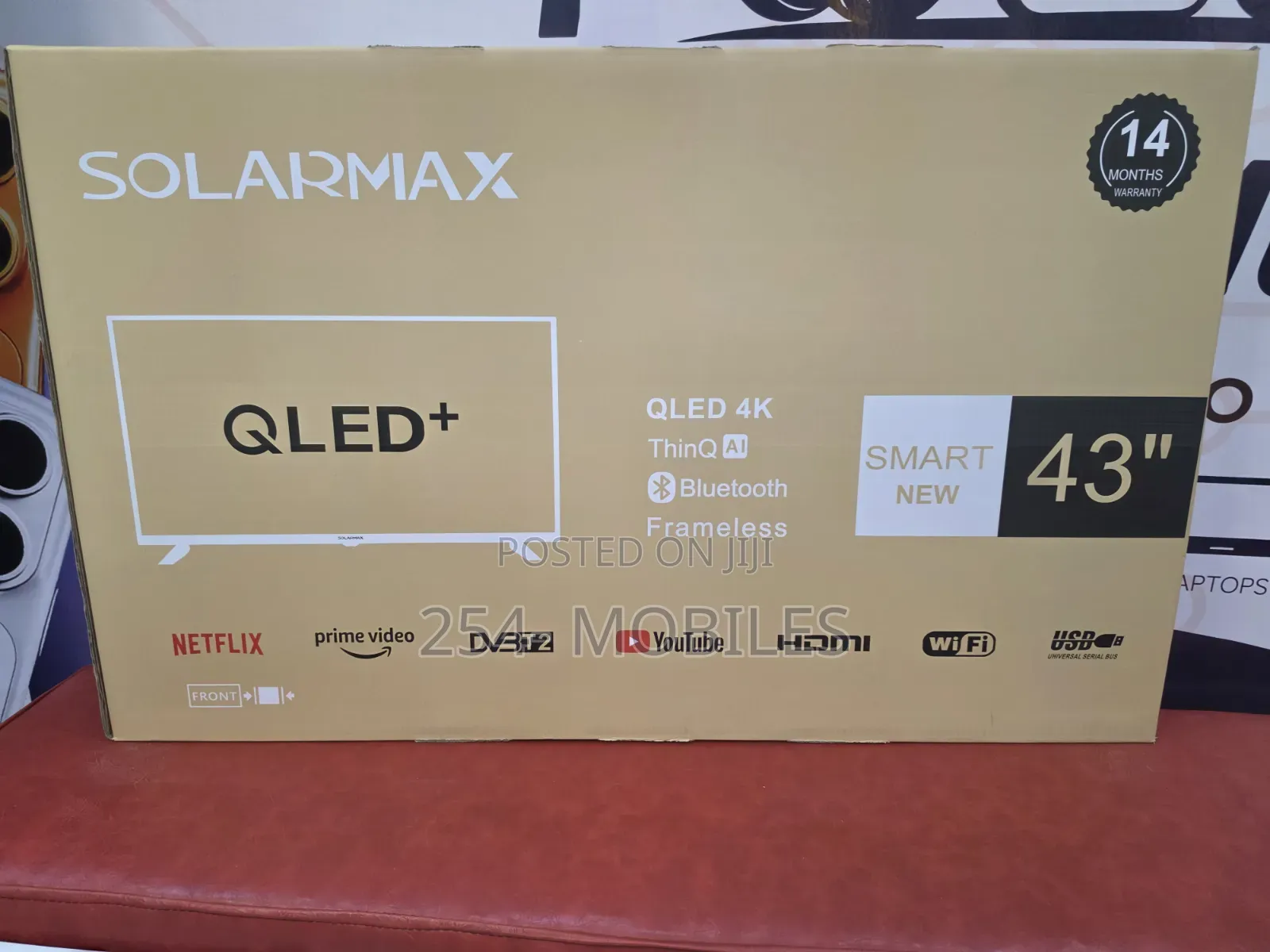 Solarmax 43"inches QLED Smart Android TV