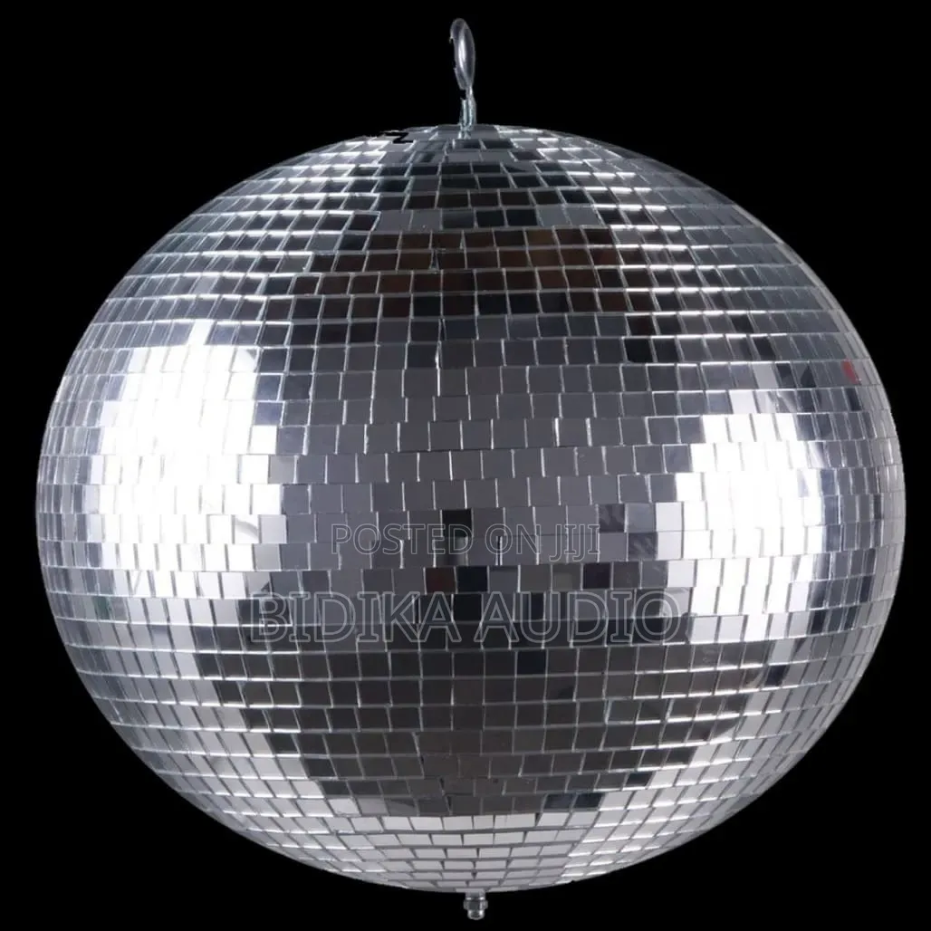 Afrilights Professional Glass Mirror Ball – Classic Disco Effect