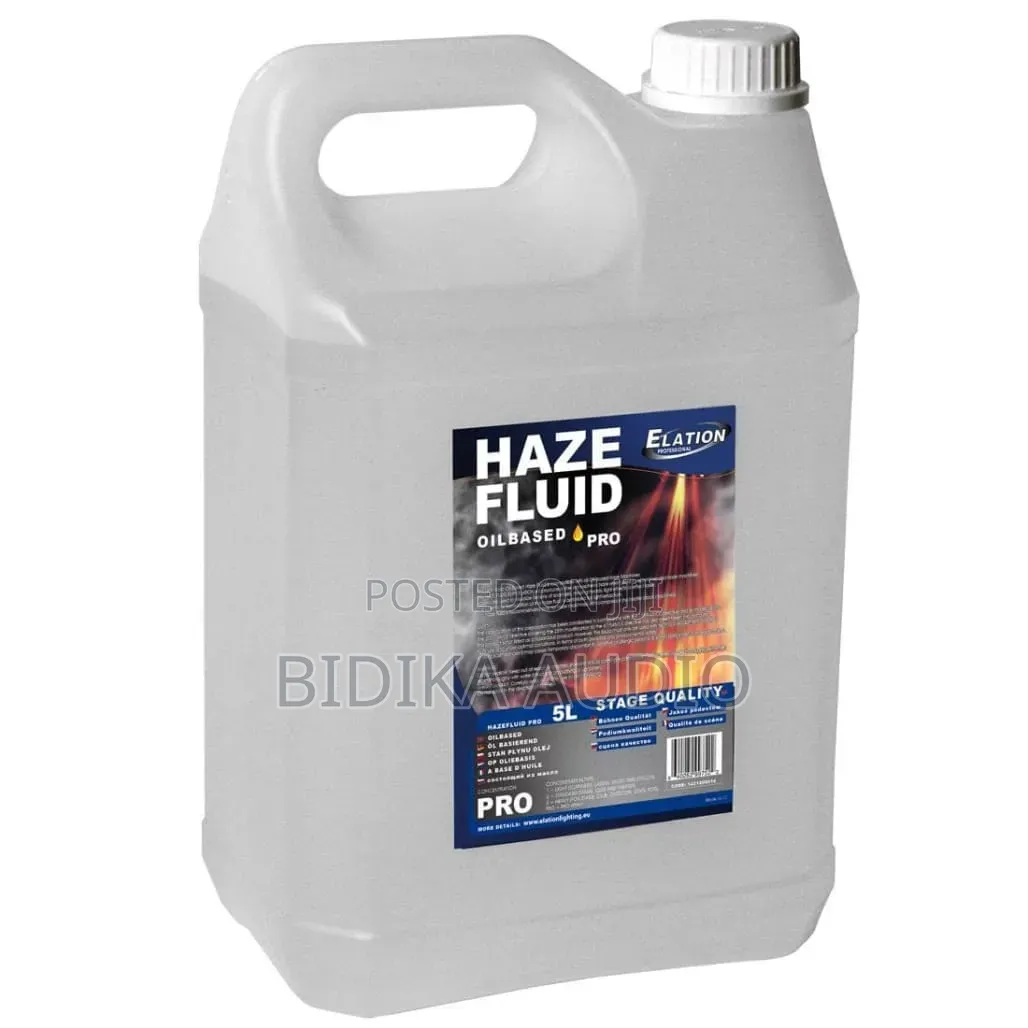 Afrilights Professional High-Density Oil-Based Haze Fluid – 5 Liters